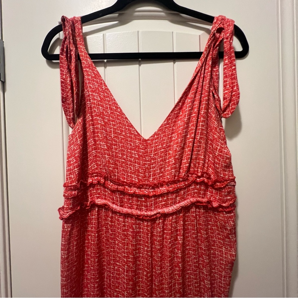 Red jumpsuit